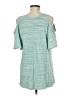 White Birch Teal Short Sleeve Top Size M - photo 2