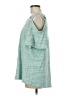 White Birch Teal Short Sleeve Top Size M - photo 5
