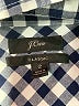 J.Crew Checkered-gingham Blue Long Sleeve Button-Down Shirt Size 2 - photo 7