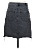 Express Gray Denim Skirt Size 4 - photo 2