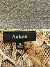 AaKaa 100% Polyester Paisley Tan Casual Dress Size S - photo 4