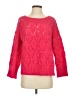 Sleeping On Snow Hearts Pink Wool Pullover Sweater Size XS - photo 1