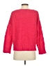 Sleeping On Snow Hearts Pink Wool Pullover Sweater Size XS - photo 2