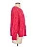 Sleeping On Snow Hearts Pink Wool Pullover Sweater Size XS - photo 4