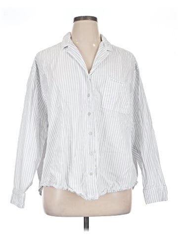Gap Body Long Sleeve Button-Down Shirt (view 1)