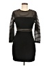 Lulus Stripes Black Casual Dress Size M - photo 1
