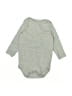Primary Clothing Gray Long Sleeve Onesie Size 0-3 mo - photo 1