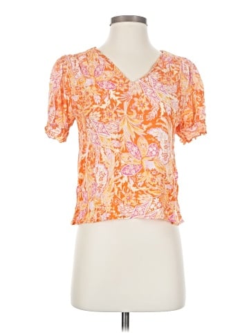 RACHEL Rachel Roy Short Sleeve Blouse (view 1)