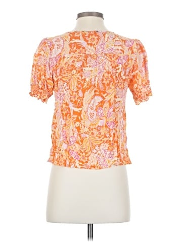 RACHEL Rachel Roy Short Sleeve Blouse (view 2)