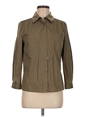 2b Rych 3/4 Sleeve Button-Down Shirt (view 1)