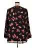 Roz & Ali 100% Polyester Black 3/4 Sleeve Blouse Size 2X - photo 2