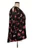 Roz & Ali 100% Polyester Black 3/4 Sleeve Blouse Size 2X - photo 4