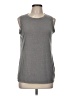 Athleta Gray Sleeveless T-Shirt Size M - photo 1
