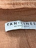 TAN + LINES Orange 3/4 Sleeve Button-Down Shirt Size 2X - photo 7