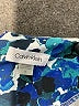 Calvin Klein Print Blue Cocktail Dress Size 4 - photo 6