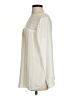 Black Rainn 100% Polyester Ivory Long Sleeve Blouse Size S - photo 5