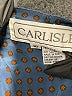 Carlisle Houndstooth Blue Long Sleeve Blouse Size 10 - photo 7