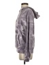 Hoodies Tie-dye Gray Purple Pullover Hoodie Size S - photo 5
