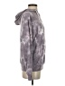 Hoodies Tie-dye Gray Purple Pullover Hoodie Size S - photo 4