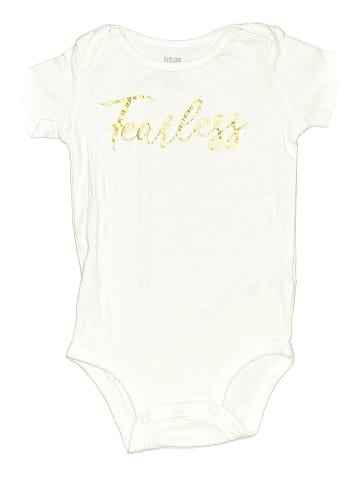 Just One Year by Carter's Short Sleeve Onesie (view 1)