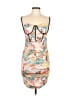 Shein Graphic Ivory Cocktail Dress Size L - photo 1