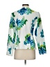 Susan Graver Floral White Blazer Size 4 - photo 2