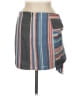 Guess Stripes Gray Casual Skirt Size 6 - photo 2