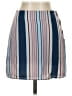 Lulus 100% Polyester Stripes Blue Casual Skirt Size XS - photo 1