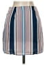 Lulus 100% Polyester Stripes Blue Casual Skirt Size XS - photo 2