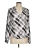Cloth & Stone Gray Long Sleeve Blouse Size M - photo 1
