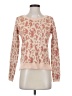 Maison Jules Animal Print Pink Pullover Sweater Size XS - photo 1