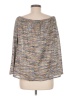 Astars 100% Polyester Gray 3/4 Sleeve Blouse Size M - photo 2