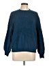 BTFBM Solid Blue Pullover Sweater Size L - photo 1