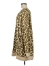 Free People 100% Cotton Animal Print Tan Pullover Sweater Size M - photo 5