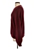 BTFBM Solid Burgundy Pullover Sweater Size L - photo 5