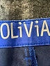 Olivia Solid Blue Denim Shorts Size 7 - photo 3