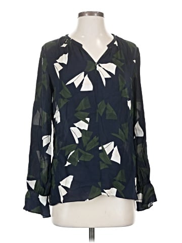 Jigsaw Long Sleeve Blouse (view 1)