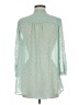 Elle Polka Dots Green 3/4 Sleeve Blouse Size M - photo 2