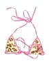 Unbranded Animal Print Pink Swimsuit Top Size L - photo 1