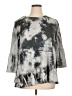 Jess & Jane Tie-dye Silver Pullover Sweater Size XL - photo 1