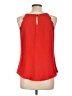 B.wear Red Sleeveless Blouse Size L - photo 2