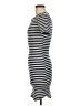 Unbranded Stripes Black Casual Dress Size 4 - photo 5
