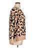VIISHOW Animal Print Tan Pullover Sweater Size XL - photo 4