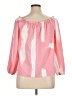 Shein Curve 100% Polyester Pink 3/4 Sleeve Blouse Size 14 Plus (1) - photo 2