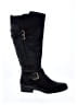 Naturalizer 100% Leather Black Boots Size 8 1/2 - photo 1