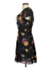 WYLDR 100% Polyester Floral Black Casual Dress Size S - photo 5