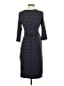 Seraphine Polka Dots Black Blue Casual Dress Size 4 - photo 2
