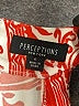 Perceptions Paisley Orange Cocktail Dress Size 6 - photo 6
