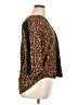 Torrid Brown 3/4 Sleeve Blouse Size 1X Plus (1) - photo 4