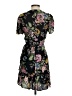 Auguste 100% Rayon Floral Black Casual Dress Size 4 - photo 2
